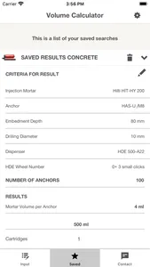 Hilti Volume Calculator screenshot 4