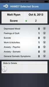 Hamilton Depression Rating Scale (HAMD-7) screenshot 4