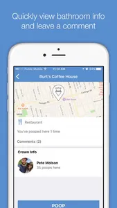 iPoop - Poop Tracker and Map screenshot 1
