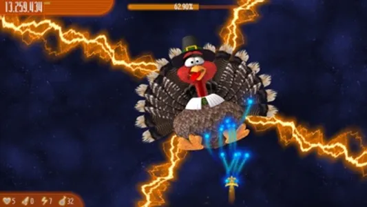 Chicken Invaders 4 Thanksgivin screenshot 1