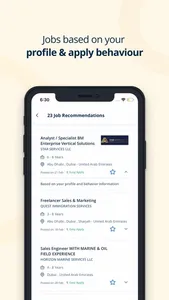 Naukrigulf Job Search App screenshot 1