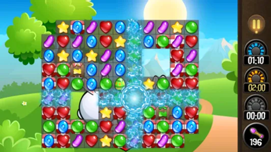 Candy Jewel Easter Match 3 screenshot 0