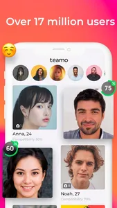 Teamo – chat and dating app screenshot 2