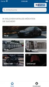 COPARTS Mobile screenshot 0