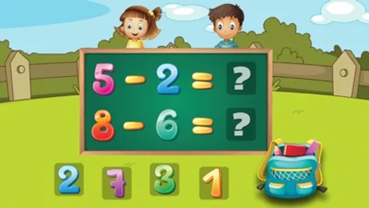 Math Fun for Kids - Learning Numbers, Addition and Subtraction Made Easy screenshot 1