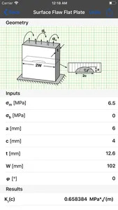 Stress Intensity Factors Pro screenshot 3