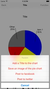 PieChart screenshot 4