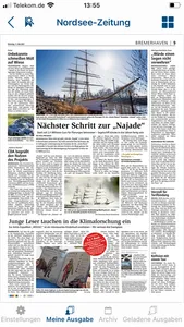 NORDSEE-ZEITUNG screenshot 2