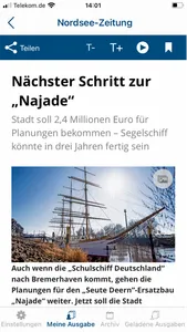 NORDSEE-ZEITUNG screenshot 3