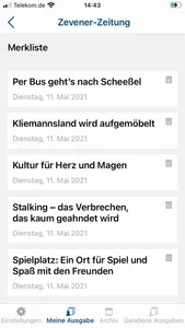 Zevener Zeitung screenshot 5