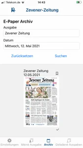 Zevener Zeitung screenshot 6