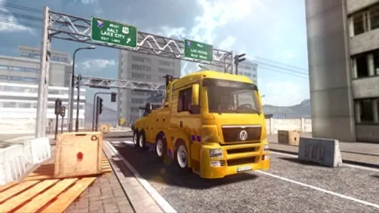 Construction Crane Parking - Driving Simulator screenshot 2