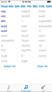 Chord Learner - Learn chords screenshot 3