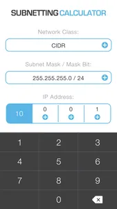 Subnetting Calculator screenshot 1