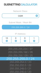 Subnetting Calculator screenshot 2
