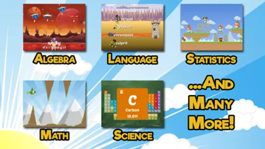 Sixth Grade Learning Games screenshot 1