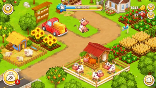 Farm Town - Family Farming Day screenshot 1