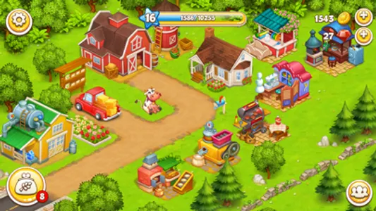 Farm Town - Family Farming Day screenshot 2