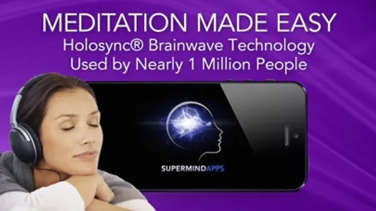 HOLOSYNC® MEDITATION: BRAINWAVE TRAINING FOR RELAXATION, PROSPERITY, LOVE, HEALTH & SUCCESS screenshot 0