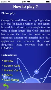 GS GAMSAT Physics Flashcards screenshot 4