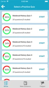 Medieval History Quiz screenshot 1