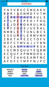 Giant Bible Word Search screenshot 1