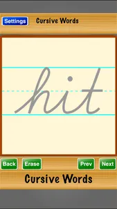 Cursive Words screenshot 2