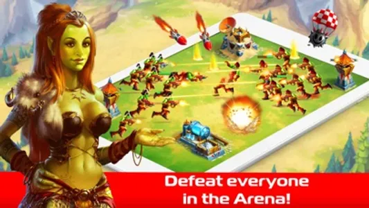 The Lord Of Orcs: cool online strategy and tactics with pvp and pve screenshot 1