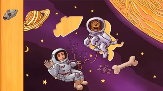 Outer Space Puzzles for Kids screenshot 1