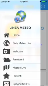 Linea Meteo Live screenshot 1