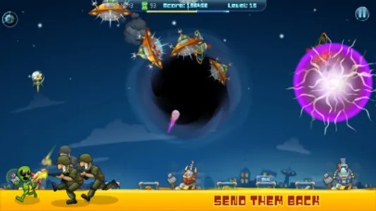 Galactic Missile Defense screenshot 0