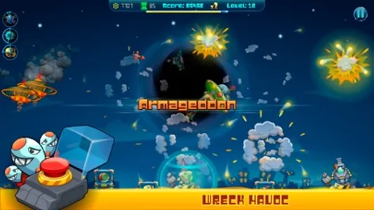 Galactic Missile Defense screenshot 2