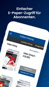 Fuldaer Zeitung screenshot 1