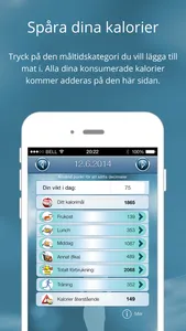 Kaloriräknare - räkna kalorier och spåra din kost screenshot 2