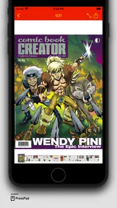 Comic Book Creator Magazine screenshot 1