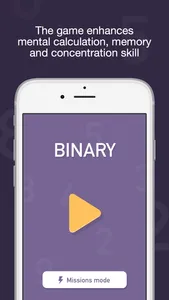 Binary - Brain Training Math Arcade screenshot 0