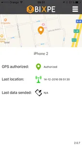 Bixpe GPS Tracking screenshot 4