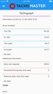 Tachomaster Worker screenshot 2