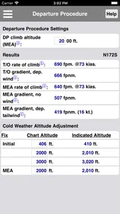 C172 Performance screenshot 2