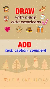 Fun Photo – Face Accessories, Emoticon, Text Over Pic screenshot 3