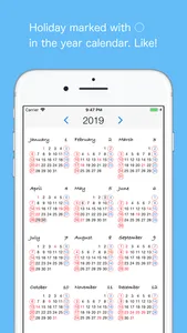 MyHoliday PRO screenshot 1