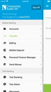 Community South Credit Union screenshot 1