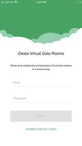 iDeals™ Virtual Data Room screenshot 0