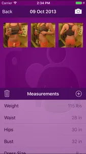 SnapTrack - Selfie body change progress tracking screenshot 1