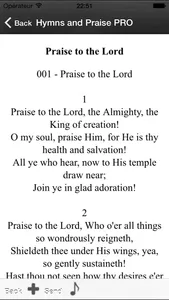 Hymns and Praise Pro screenshot 2