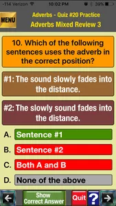 easyLearn Adverbs in English Grammar screenshot 2