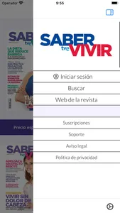 Saber Vivir Revista screenshot 2