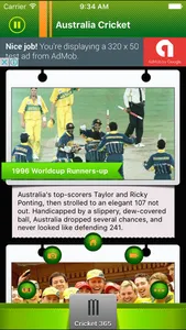 Cricket365 - Australia screenshot 0