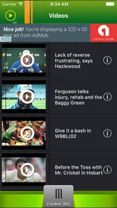 Cricket365 - Australia screenshot 3