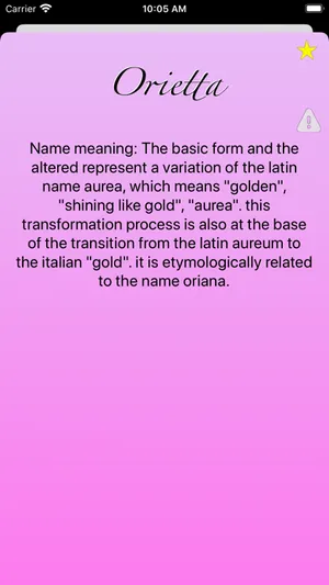 Name-Meaning screenshot 1